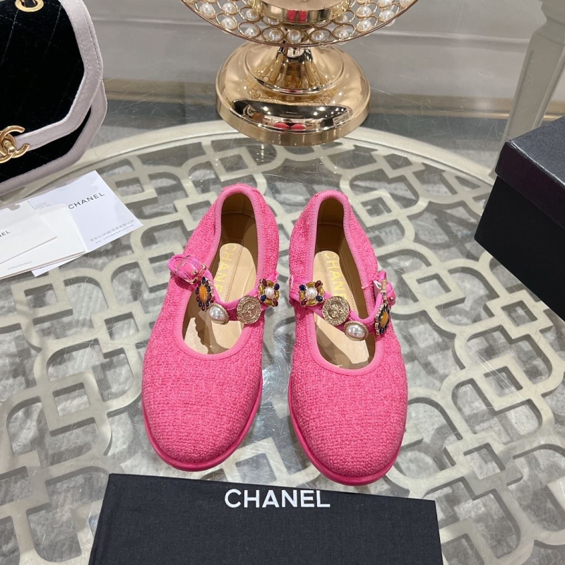 Ch*el flat shoes